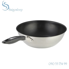 Chảo từ Yoshikawa SJ1323 Wok Inox 28