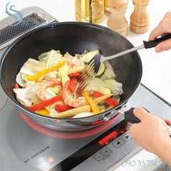 Chảo từ Yoshikawa SJ1323 Wok Inox 28