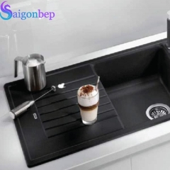 Chậu đá màu đen Hafele BLANCOZIA 8S 565.76.359