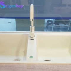 Chậu đá màu kem Hafele BLANCOZIA 9 567.68.649
