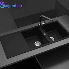 Chậu rửa chén đá HS20-GKD2S80 Hafele