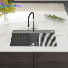 Chậu rửa bát 1 hố Konox Granite Sink Terra 790S Grey