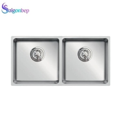 Chậu rửa bát Konox Inox 2 hố Turkey Sink Vigo 8644