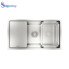 Chậu rửa bát Konox 1 hố Konox KN8146SU Dekor Full