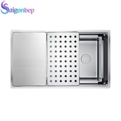 Chậu rửa bát chống xước Konox KN8644SU Dekor