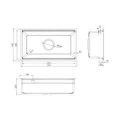 Chậu rửa bát Kluger KWU8161FS–S76