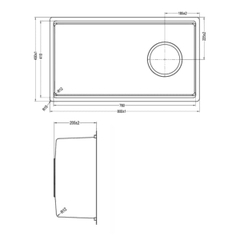 Chậu rửa bát Kluger KY8045FS–S80