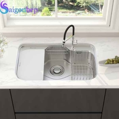Chậu rửa bát 1 hố Konox TARI 7851SR/SM Full