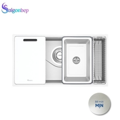 Chậu rửa bát 1 hố Konox Tari 8748SR/SM Full