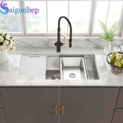 Chậu rửa bát 1 hố Konox Tari 8748SR Basic