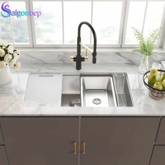 Chậu rửa bát 1 hố Konox Tari 8748SR/SM Full