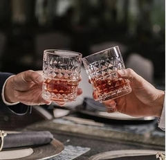 Bộ 6 cốc pha lê kim cương 230ml Crystal Bohemia
