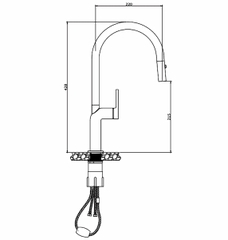 Vòi rửa bát Kluger KLF0020S