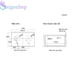 Bếp Từ Đôi Panasonic KY-C1W70