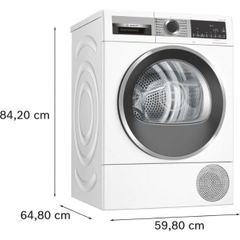 Máy sấy bơm nhiệt Bosch WQG24570SG