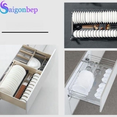 Giá bát bát đĩa hộp nhôm ANODE EUROGOLD EUM6070