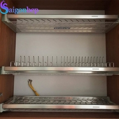 Giá bát cố định Eurogold inox304 EPS600
