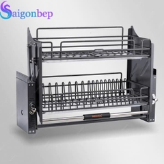 Giá bát đĩa nâng hạ nan quả trám Garis ML06.90N