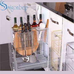 Giá gia vị dao thớt inox 304 Eurogold EP20