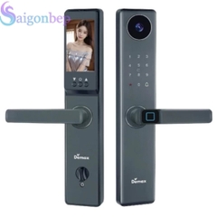 Khóa Vân Tay Demax EL-C66 GS: Camera Màn Hình Chuẩn 4.0