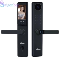 Khóa Vân Tay Thông Minh Demax BL-C66 BL Camera Màn Hình Chuẩn 4.0