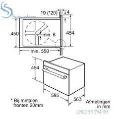 Lò nướng Bosch HBC84E663