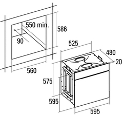 Lò nướng Cata CM-760AS BK