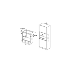 Lò nướng kết hợp vi sóng độc lập Hafele HO-F36A 538.01.221
