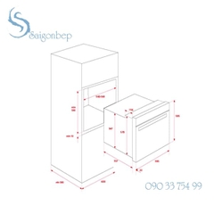 Lò nướng Teka HSB 615
