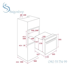 Lò nướng Teka HSB 630