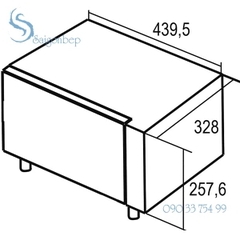 Lò vi sóng Cata FS - 20 BK