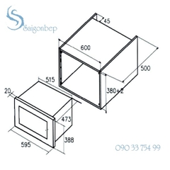 Lò vi sóng Cata MC - 25D
