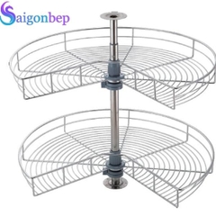 Mâm xoay nan inox tròn Eurogold TR270E