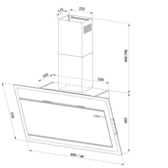 Máy hút mùi Eurosun EH-70CN78B