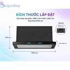 Máy hút mùi GrandX GX H70F75SB/H70F75SG