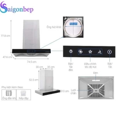 Máy hút mùi JUNGER HRJ-75