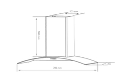 Máy hút mùi Kocher K-8070V