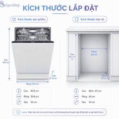 Máy Rửa Bát Âm Tủ Miele G 7790 SCVi AutoDos K20