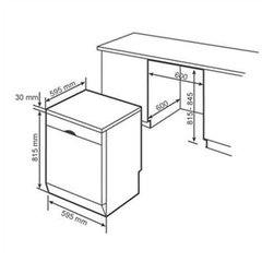 Máy rửa chén Bosch SMS46GI01P