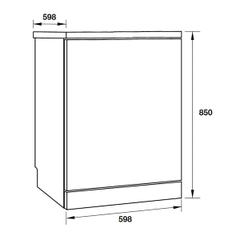 Máy rửa chén độc lập Nero Hafele HDW-F60F 533.23.310