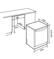 Máy rửa chén Fagor LVF – 13AX