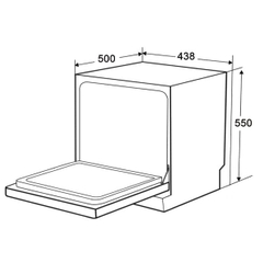 Máy rửa chén KAFF KF-W8001EU
