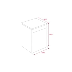 Máy rửa chén TEKA DFS 26610 SS