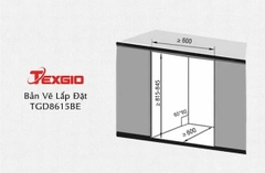Máy rửa chén Texgio TGD8615BE