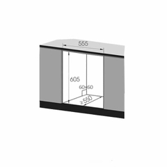 Máy rửa chén Texgio TG-DTW558 - 8 Bộ Tự Vệ Sinh Máy