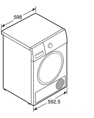 Máy sấy quần áo Bosch WTB86201SG