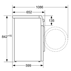 Máy sấy quần áo Bosch WTX87M90BY