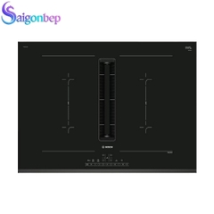Bếp Từ Bosch 4 vùng nấu kết hợp hút mùi PVQ731F15E series 6