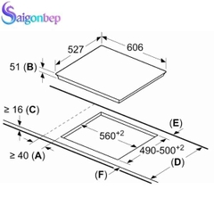 Bếp từ BOSCH PXX675DC1E