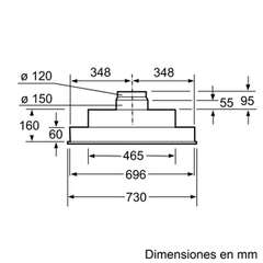 Máy hút mùi Bosch DHL755B